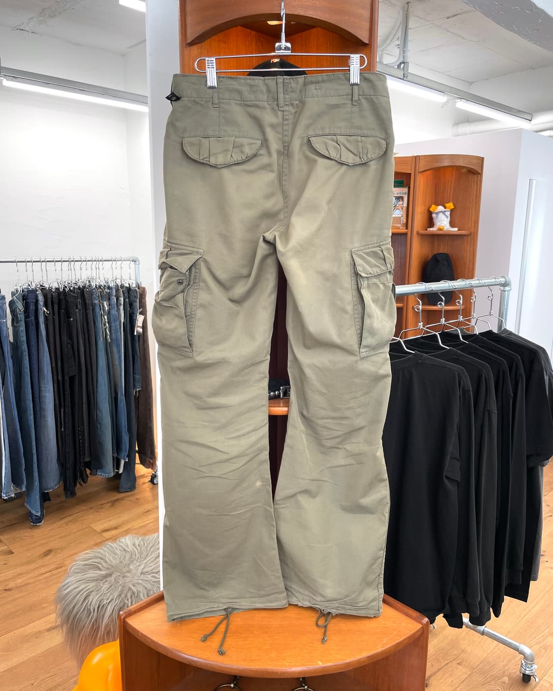 [S] wjk 카고 플레어 팬츠 상품이미지5