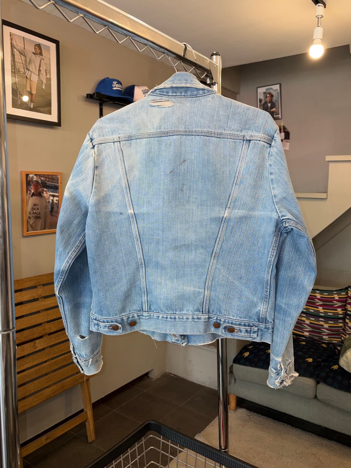 70-80‘s Wrangler 126MJ denim trucker  상품이미지9
