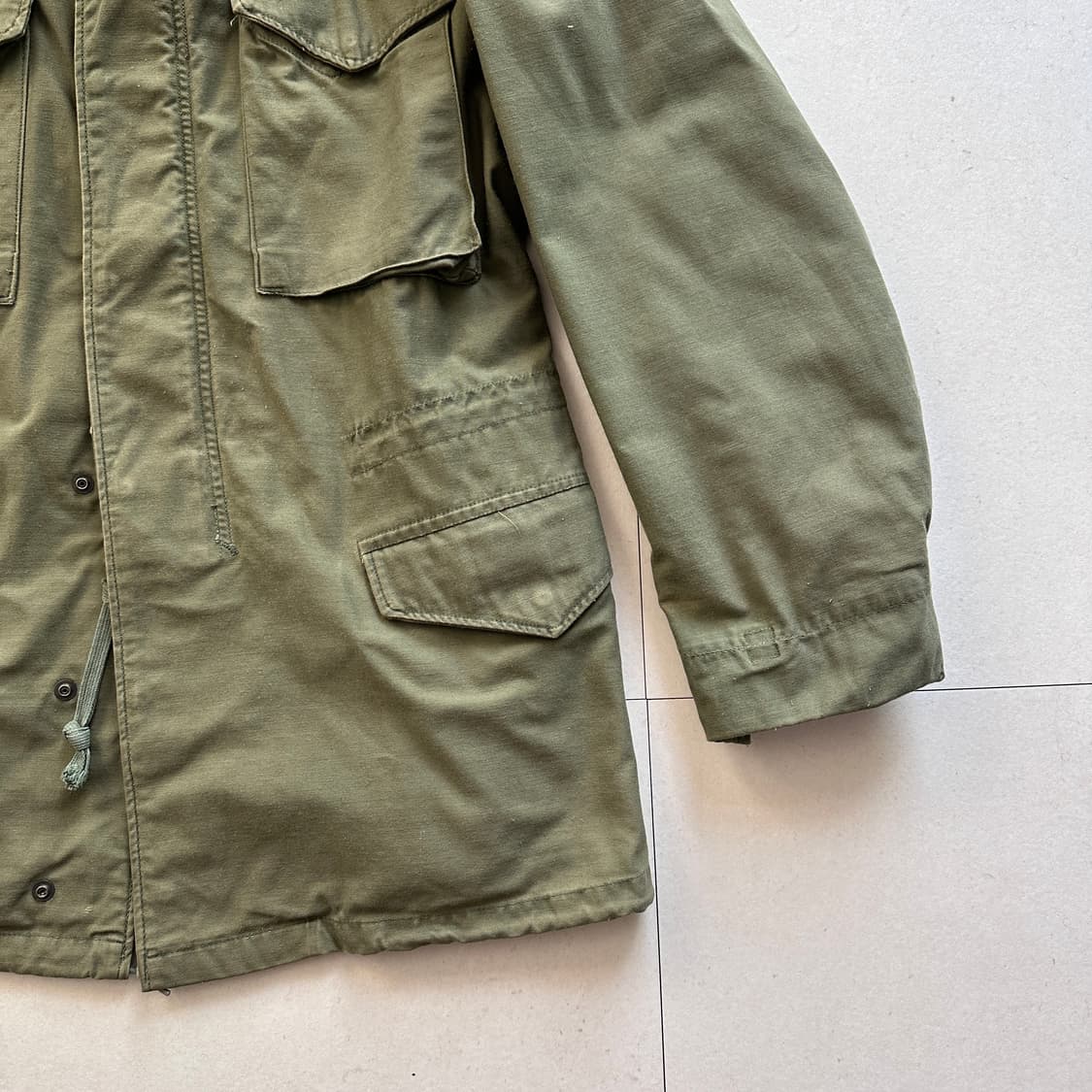 70s 미군 오리지널 M65 필드자켓 스몰-롱  상품이미지3