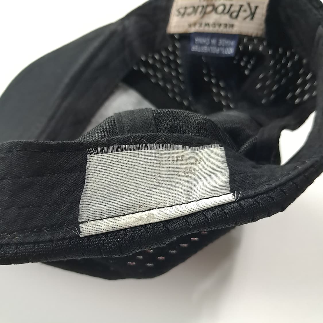 스냅온 90주년 기념 블랙 & 레드 플레임 메쉬 캡 P2115 상품이미지8