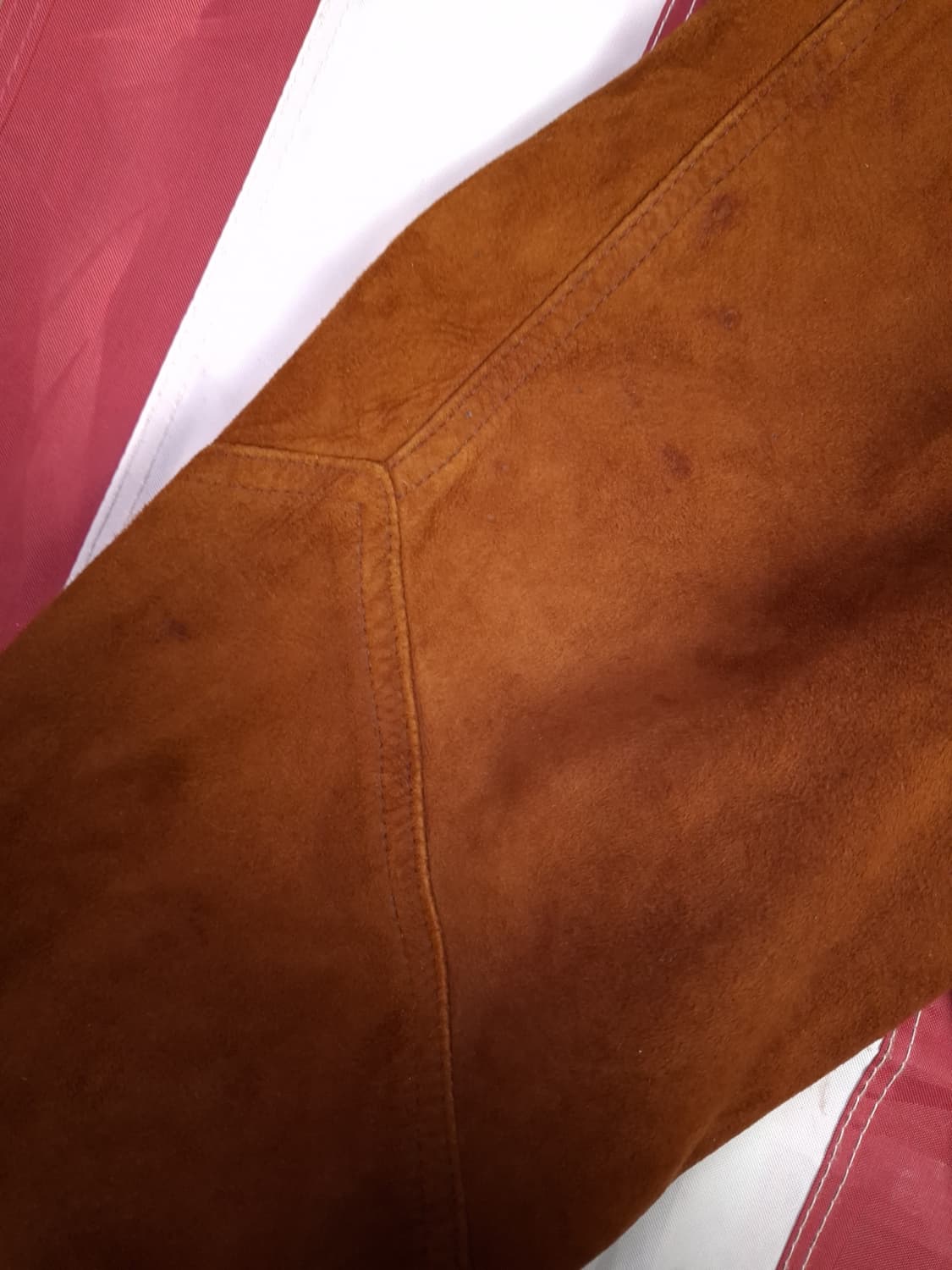 80's 미국제조 빈티지 리얼스웨이드 봄버자켓 상품이미지8