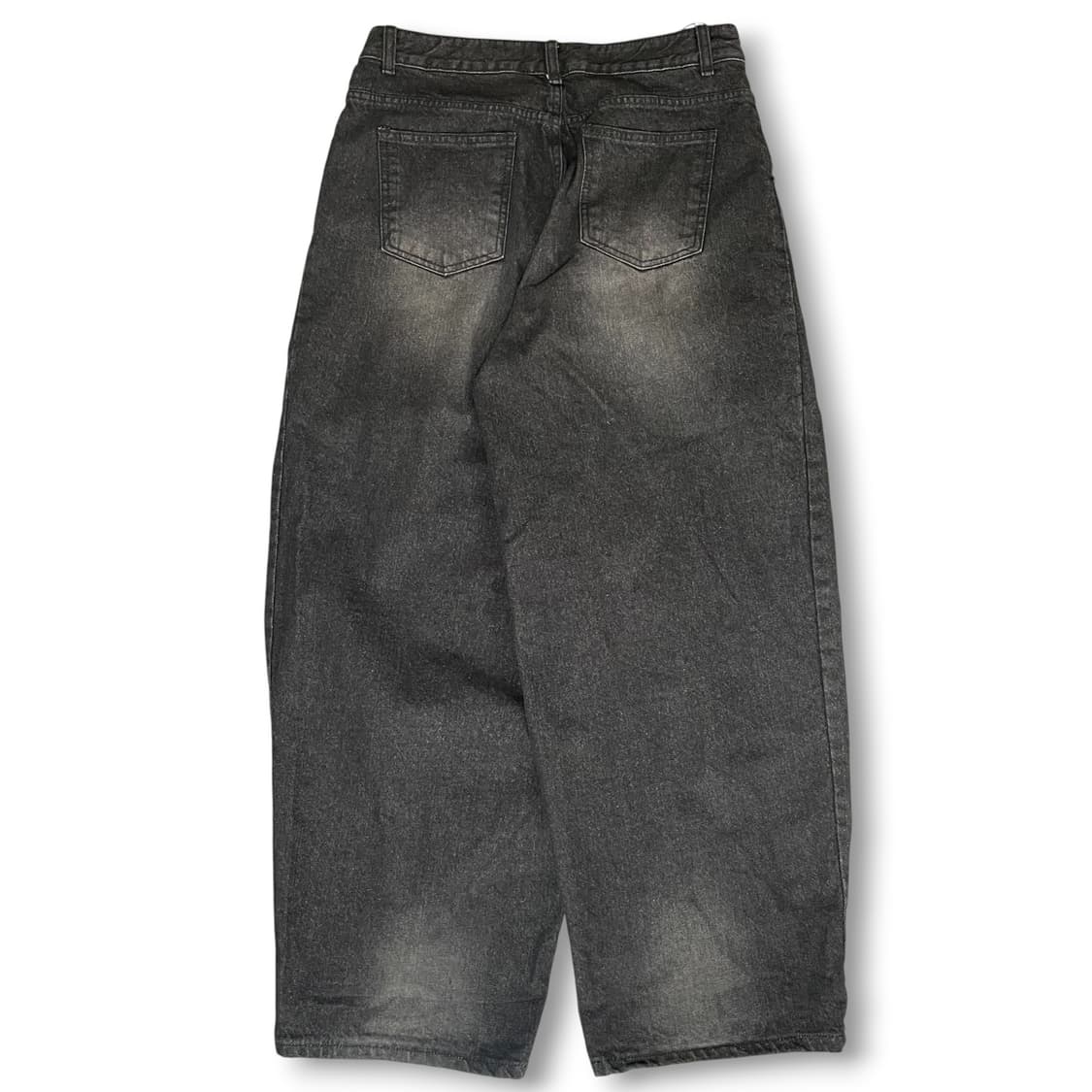 (32) 빈티지 흑청 투턱 벌룬핏 팬츠 XL 상품이미지2