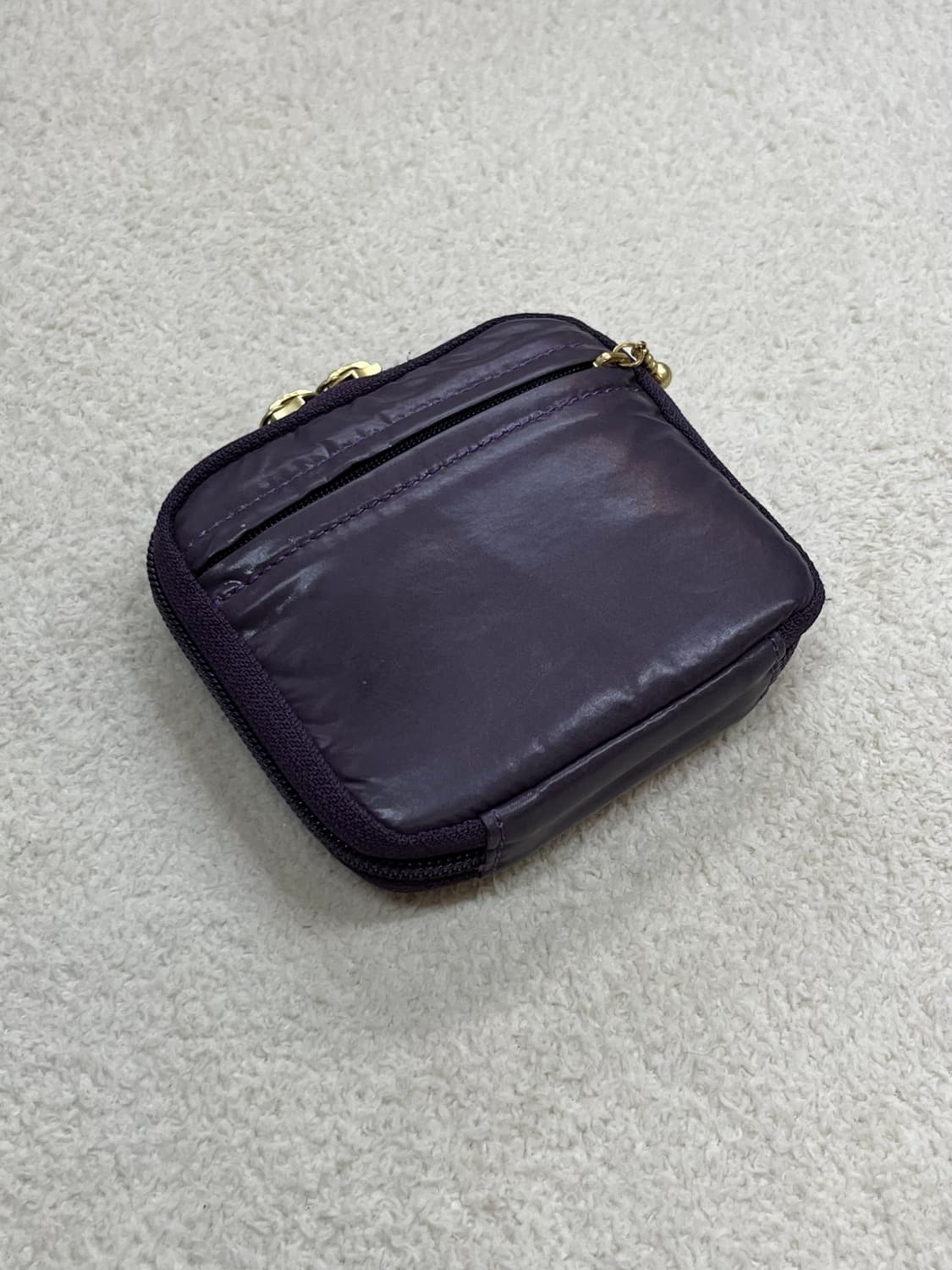 포터 도트 지갑 퍼플 상품이미지7