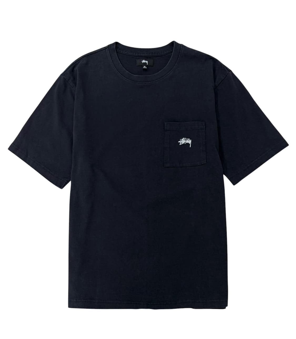 스투시 포켓 반팔 티셔츠 블랙 (XL) 상품이미지1