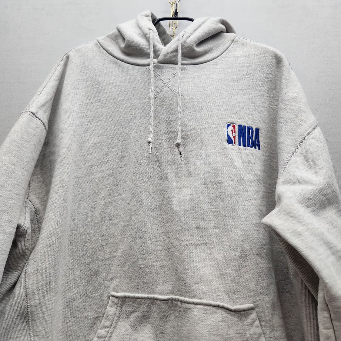 NBA 로고자수 후드티 XL(2XL) 상품이미지2