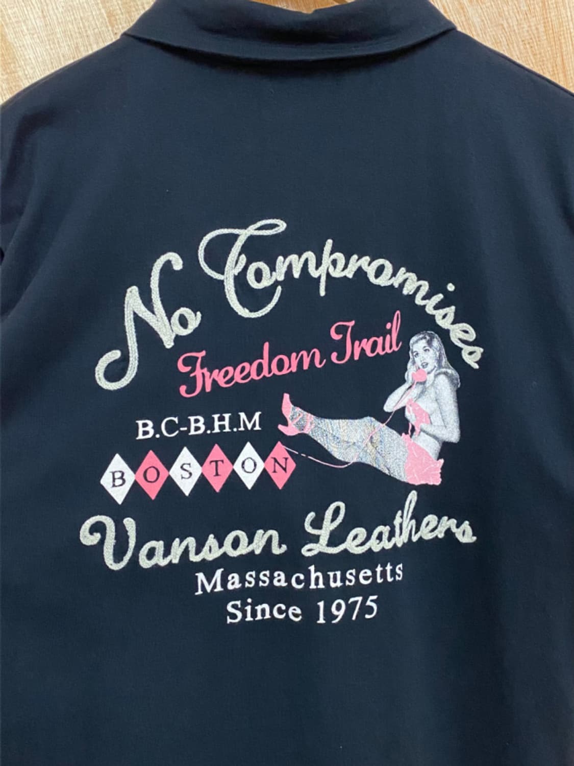 샵 세일중🧡 VANSON pin-up girl t-shirts 밴슨 상품이미지1