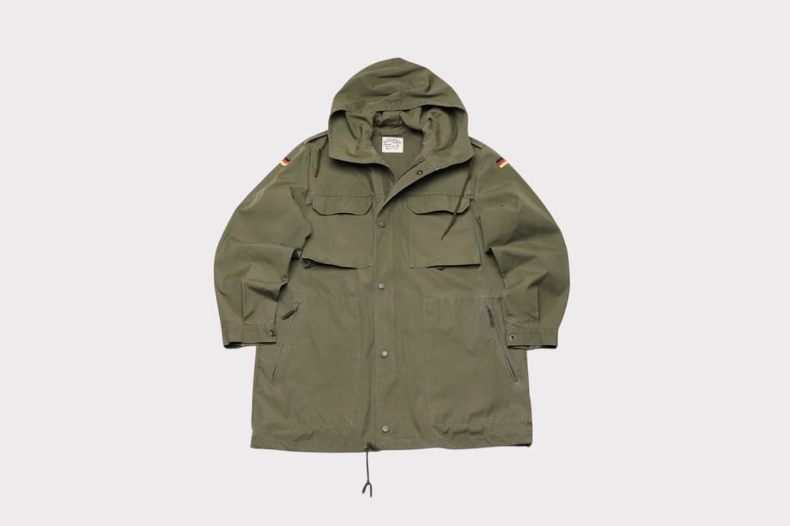 [L] 90's 독일군 밀리터리 쉘 야상 자켓 상품이미지1