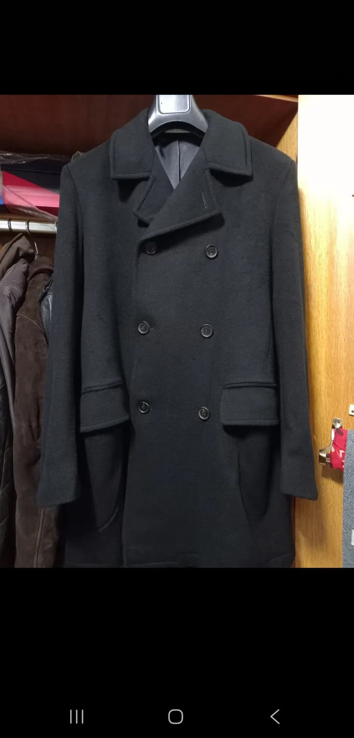 [판매] MONSIEUR DE FURSAC 드 휘삭 울 캐시미어 피코트 상품이미지1