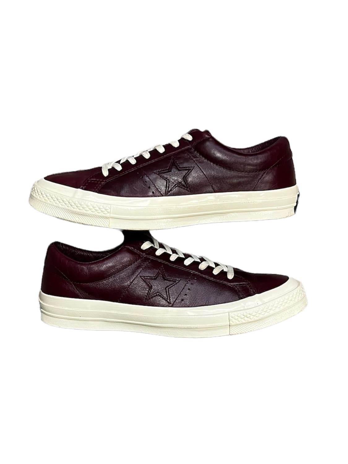 컨버스 원스타 레더 버건디 스니커즈 상품이미지4