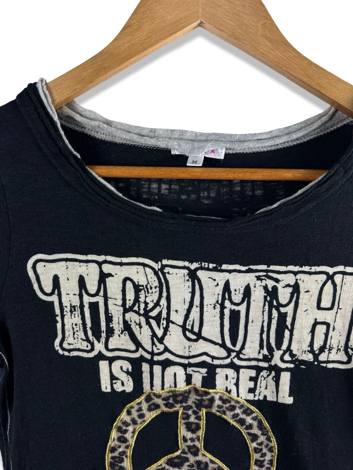 JPN 갸루 Y2K 레이어드 반팔티2370 상품이미지3