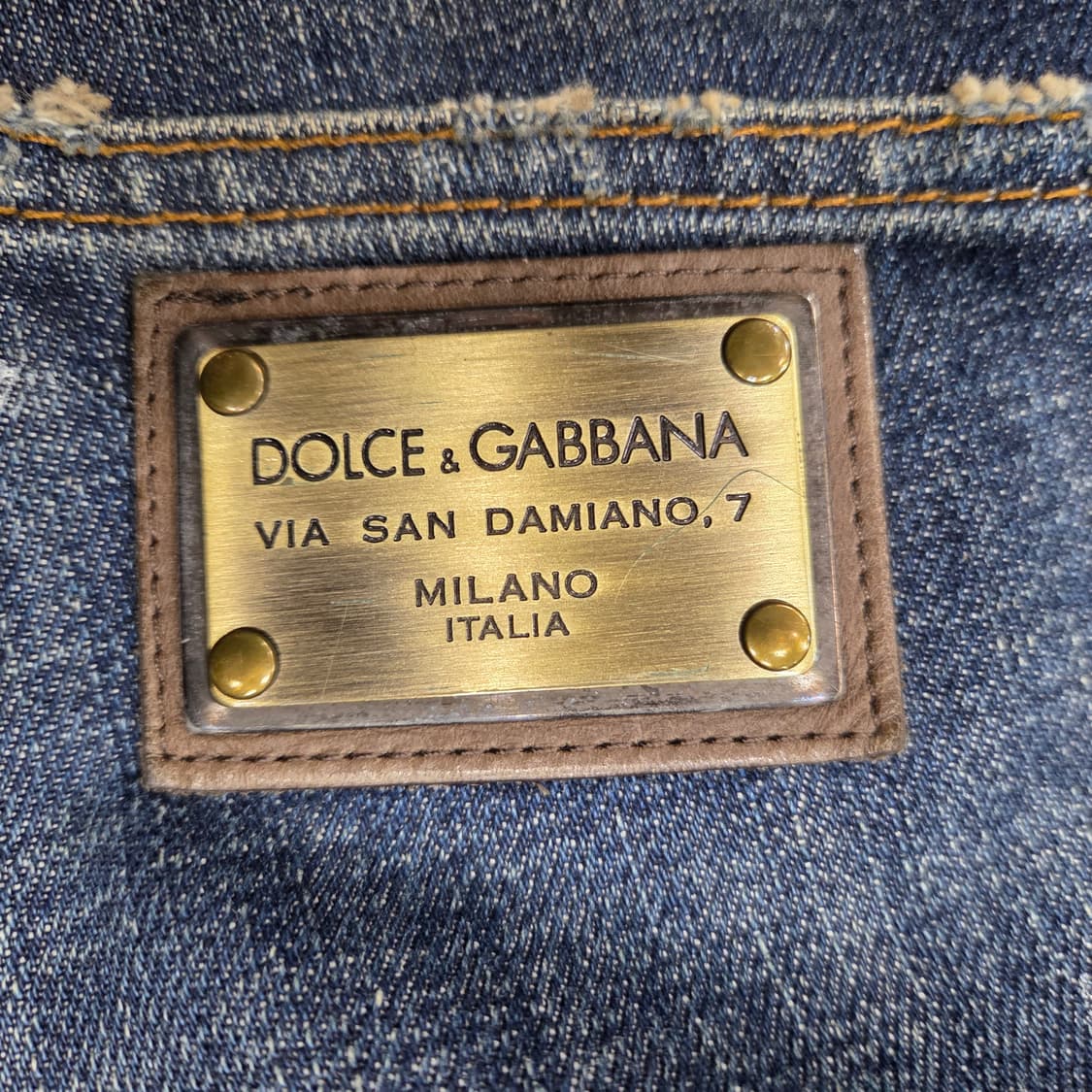 돌체앤가바나 디스트로이드 데님 상품이미지3