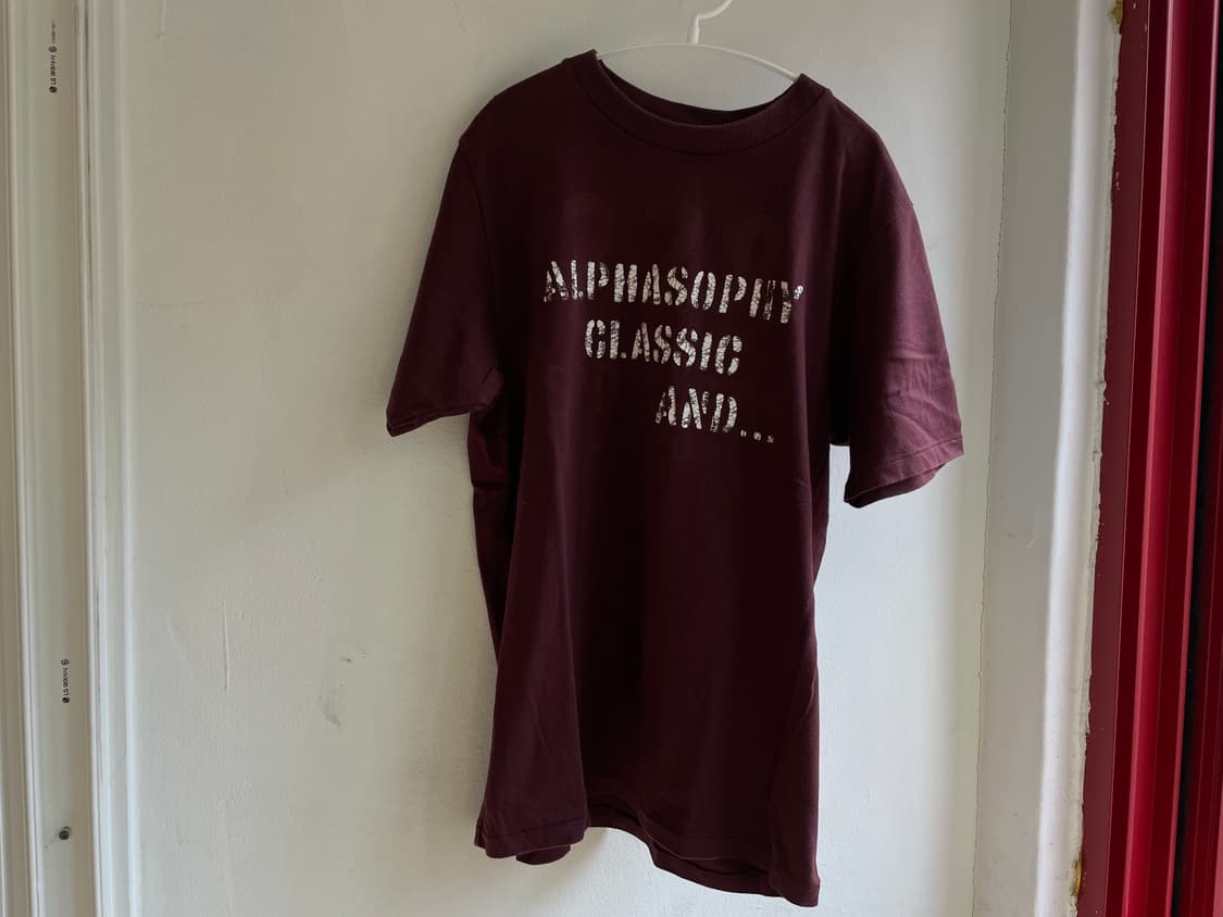 ALPHASOPHY cotton T shirts 상품이미지1