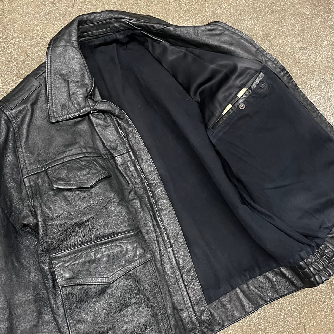 90s 독일 폴리자이 모터사이클 자켓 (105) 상품이미지3