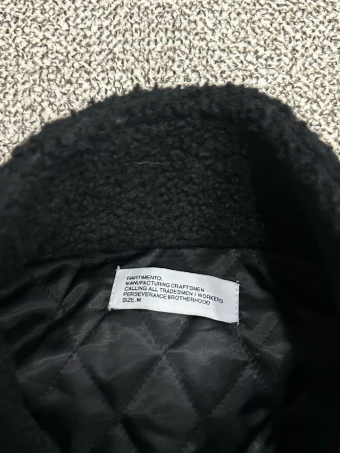 Partimento 후리스 블루종 상품이미지2