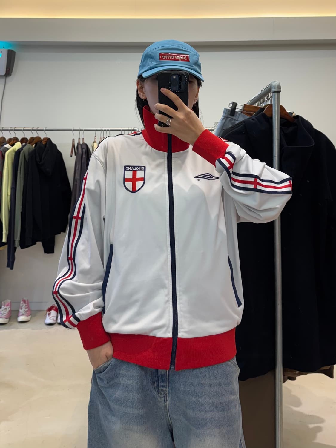 엄브로 잉글랜드 국가대표 트랙탑 져지 상품이미지4