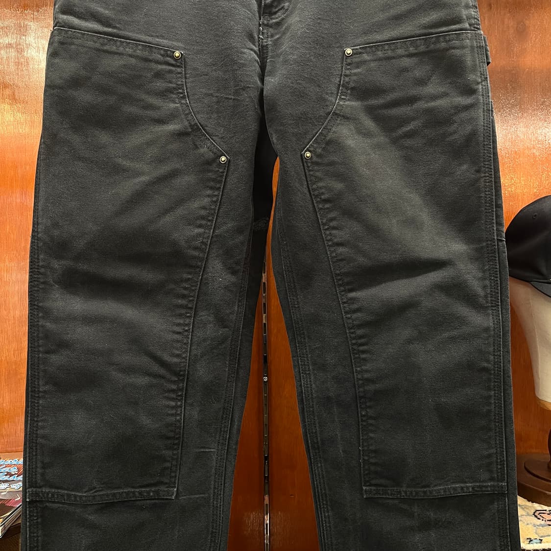 칼하트 B136 BLK 더블니 카펜터 팬츠 [ 32 ] 상품이미지3