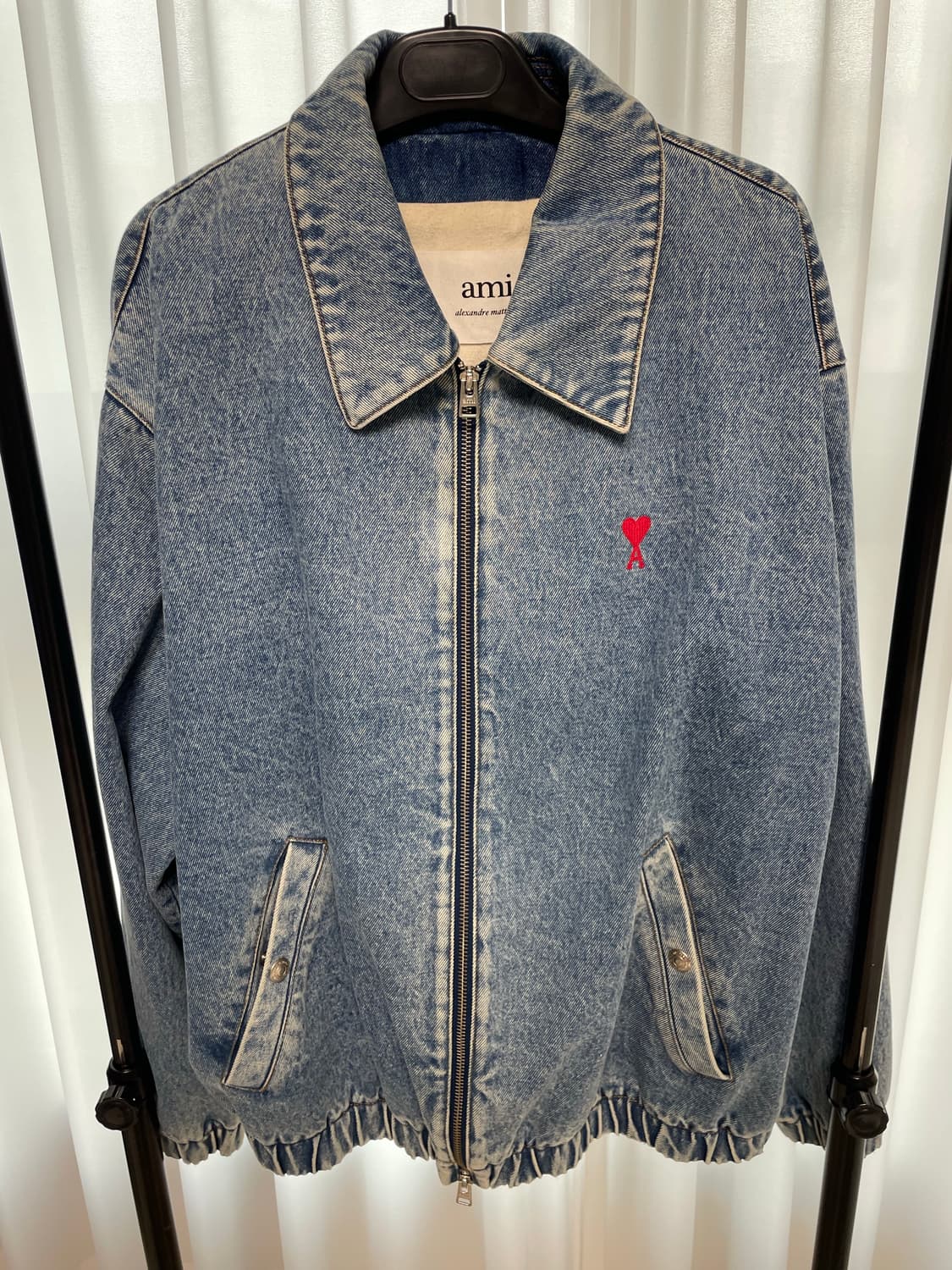 아미 워싱 청자켓 XL 상품이미지1