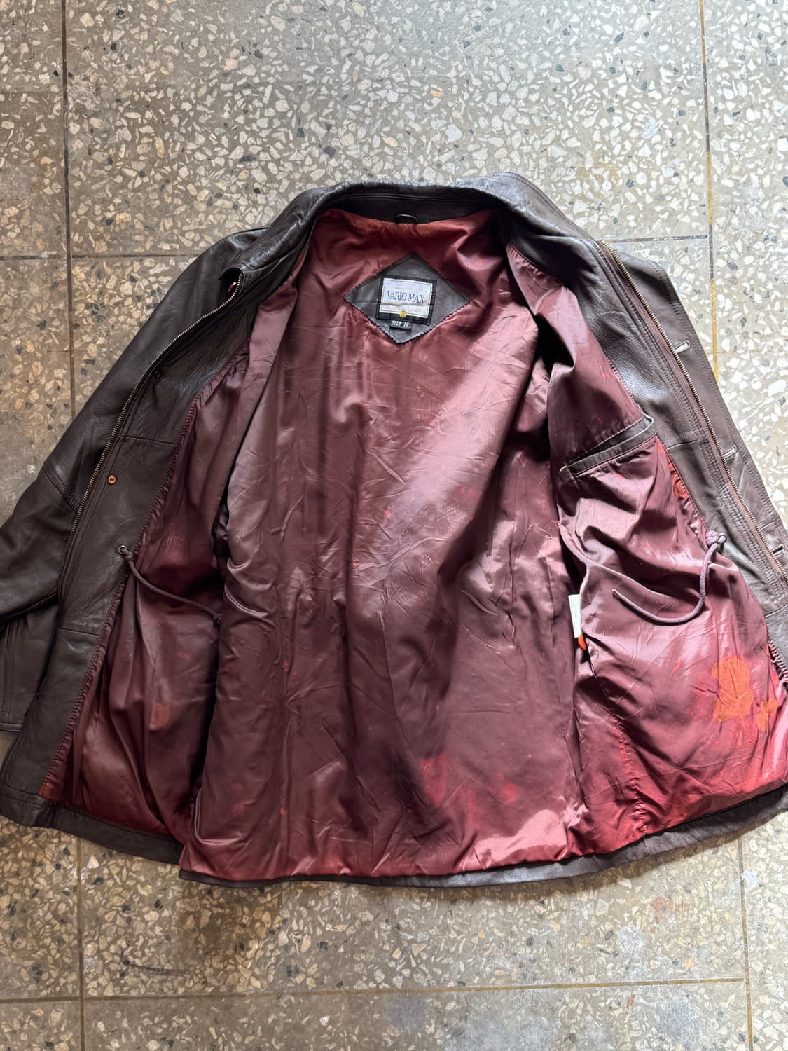 빈티지 양가죽 브라운 카코트(O50) 상품이미지3