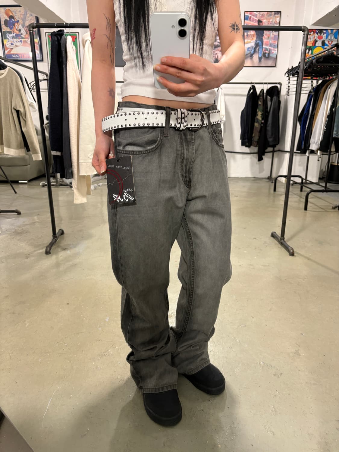 빈티지 데님팬츠 상품이미지3