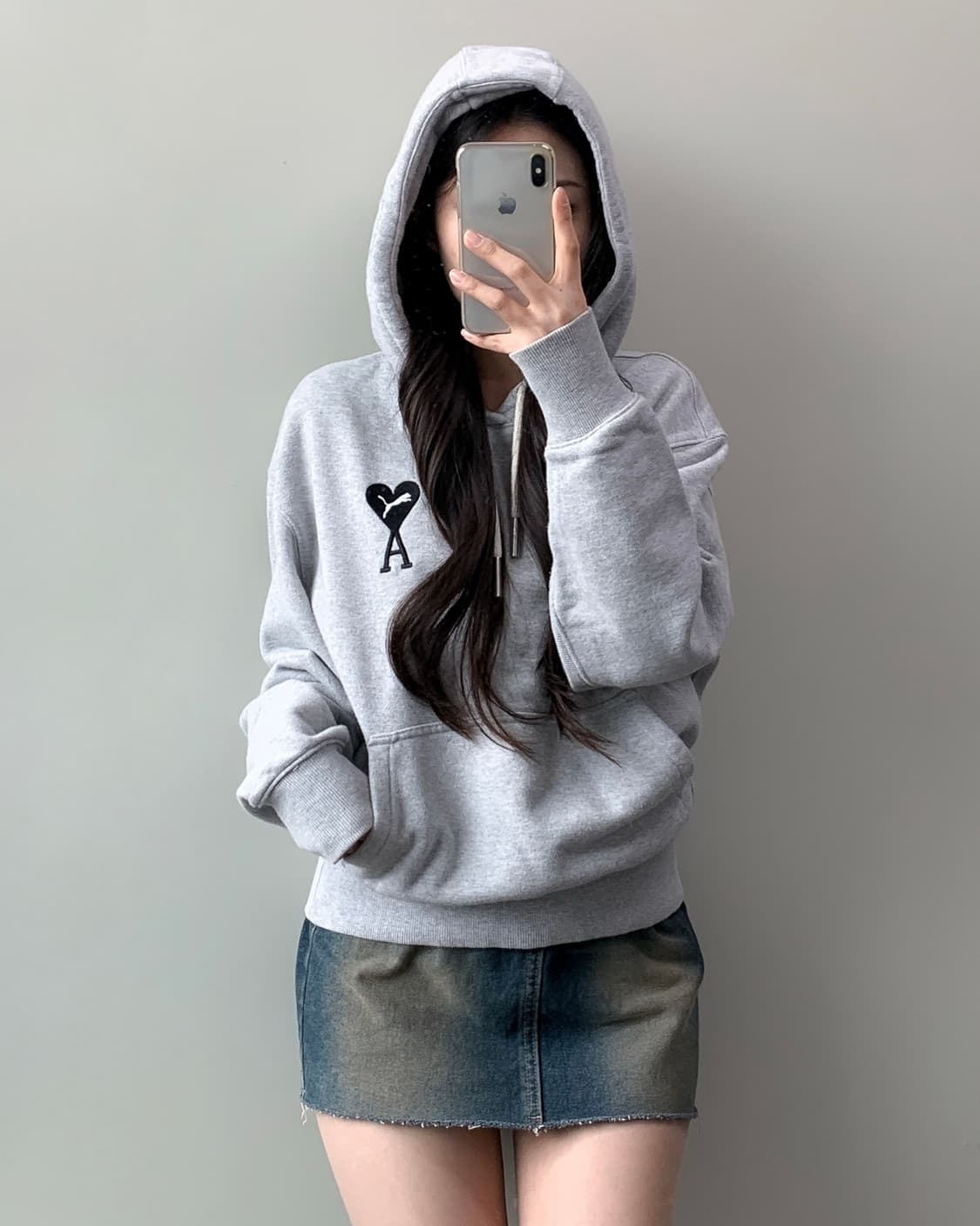 ami x puma 아미 x 푸마 후드티  상품이미지3