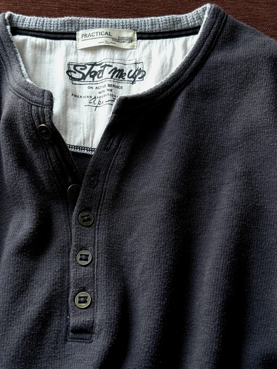 Fake layered design L/S top 상품이미지2