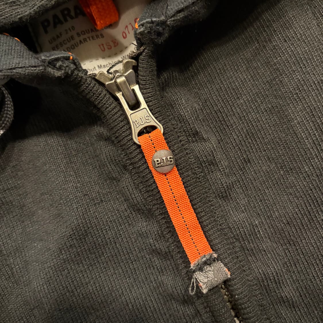 [S] 파라점퍼스 우먼 블랙 후드 집업 B391 상품이미지5