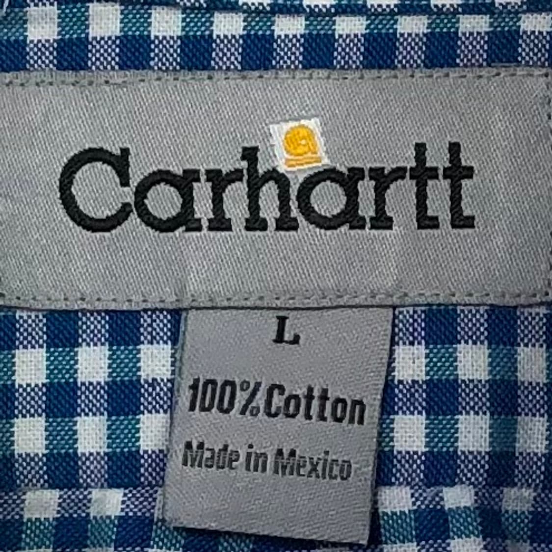 L 칼하트 체크 셔츠 상품이미지3