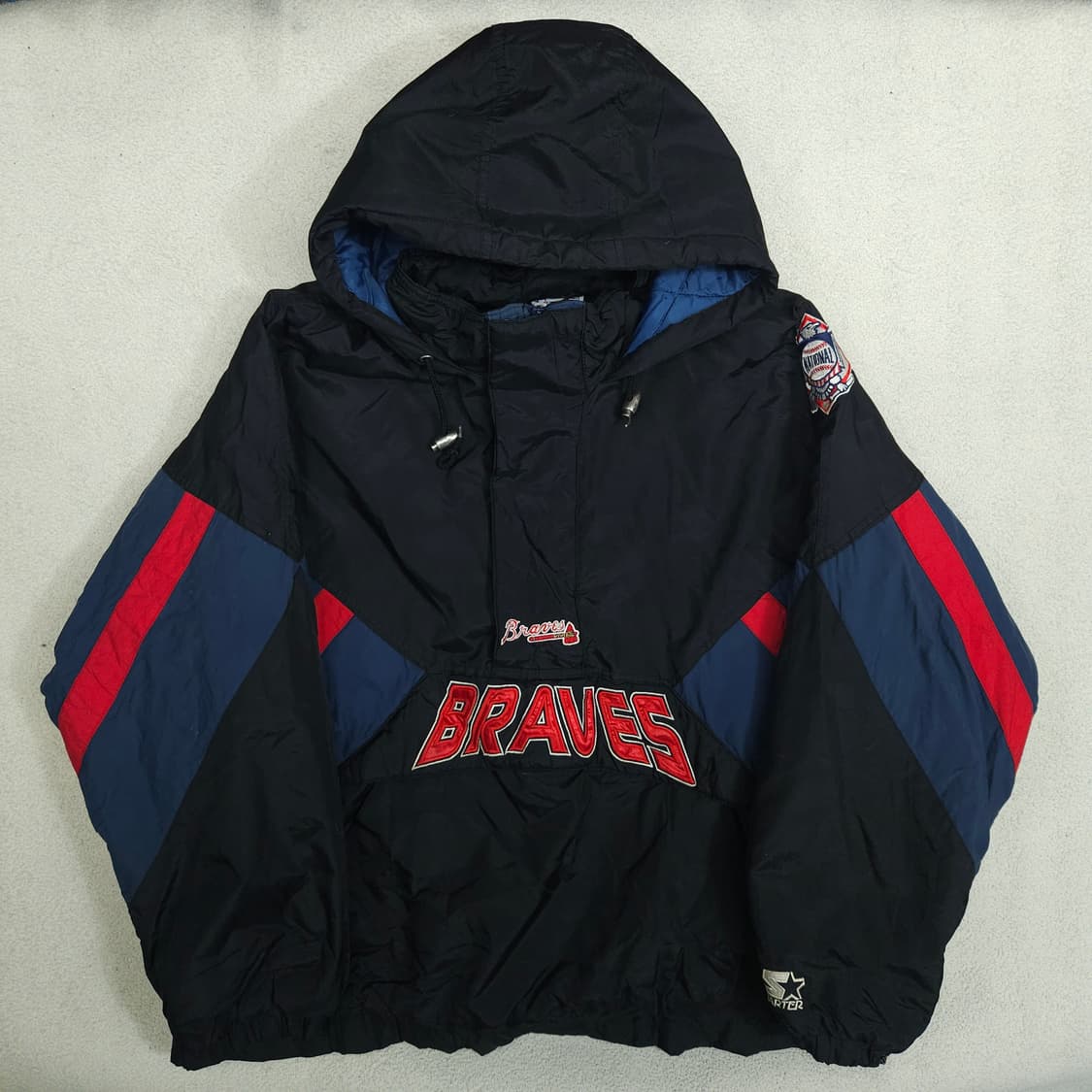 스타터 애틀란타 브레이브스 아노락 점퍼 XXL 상품이미지1
