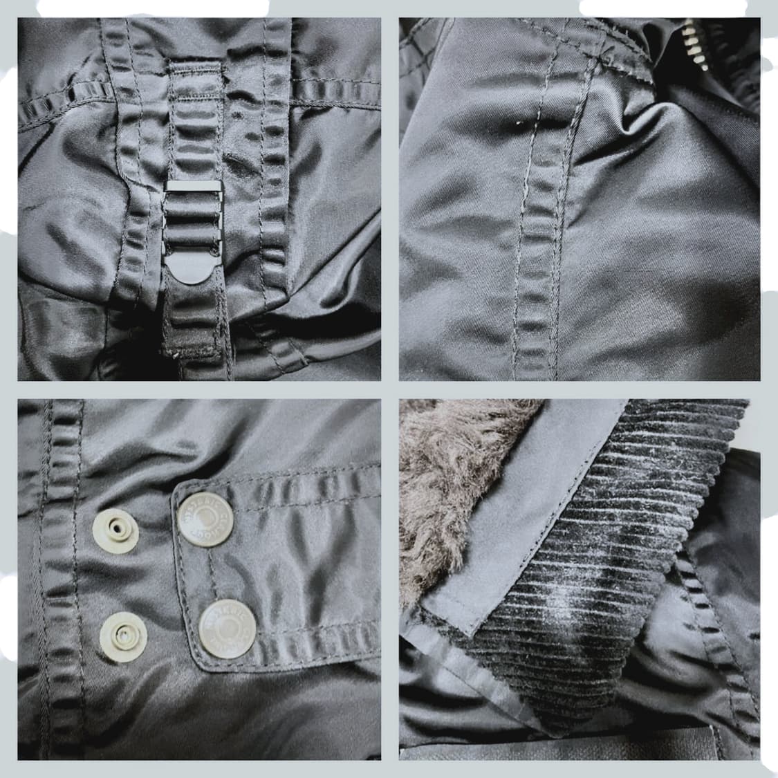 히스테릭 글래머 유니섹스 롱 다운 코트 y2k 프리마로프트 상품이미지8