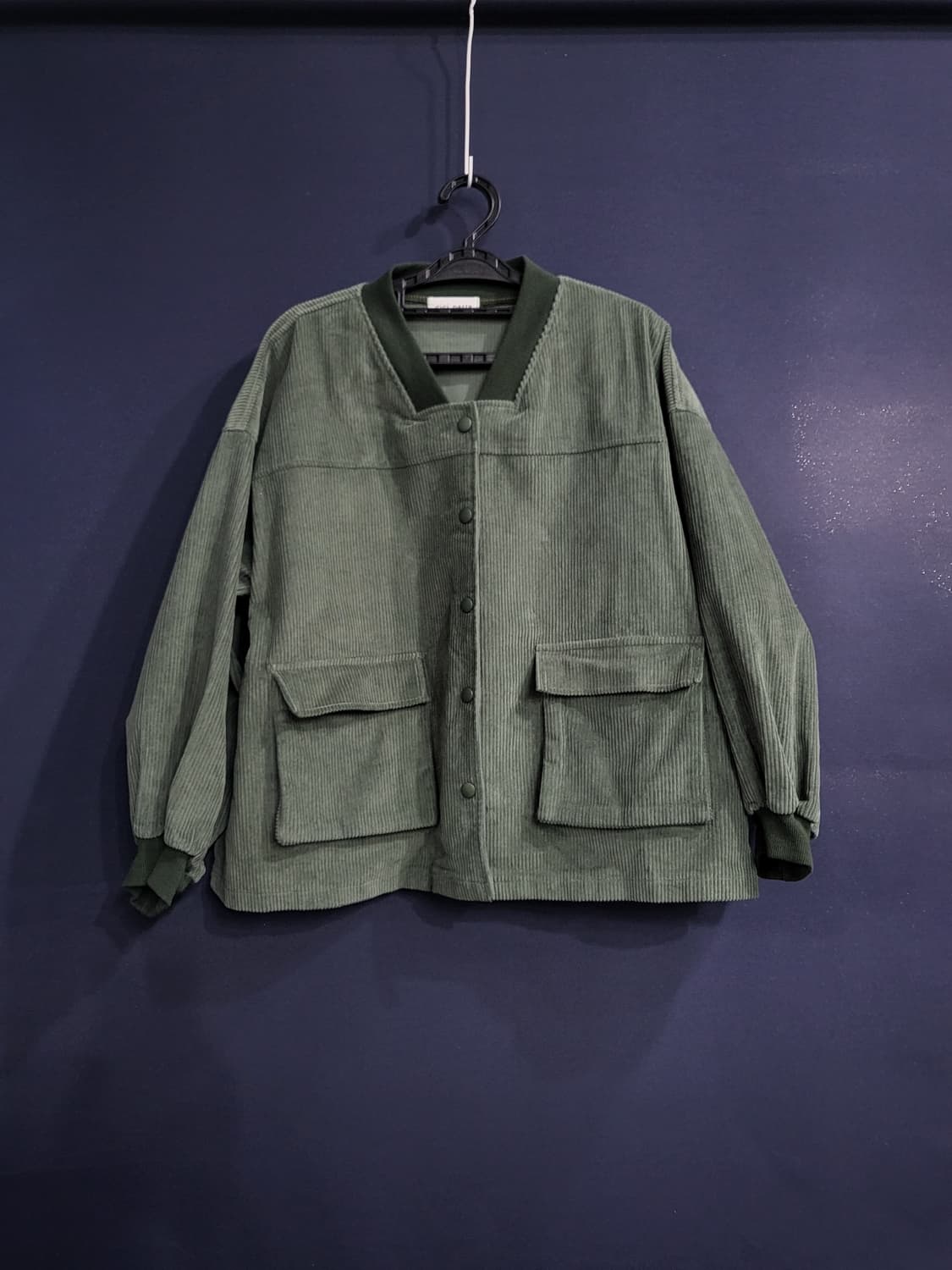 코듀로이 드롭솔더 오버핏 자켓 상품이미지1