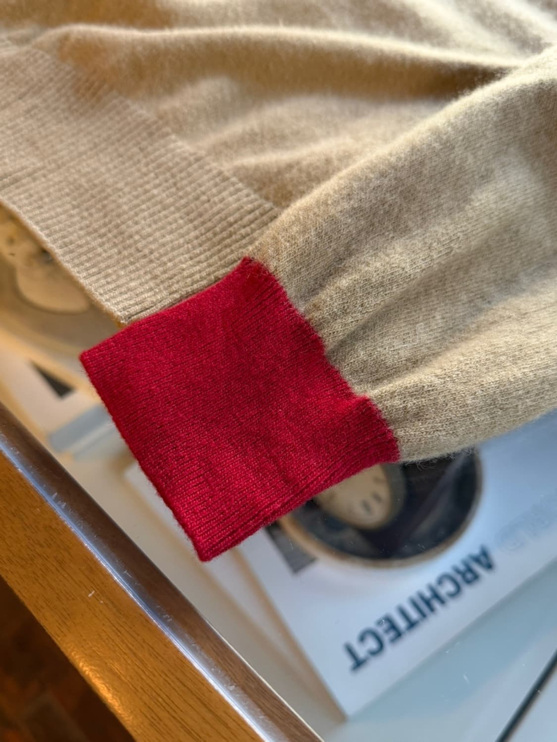 밴드 오브 아웃사이더즈 램스울 니트 100 상품이미지8