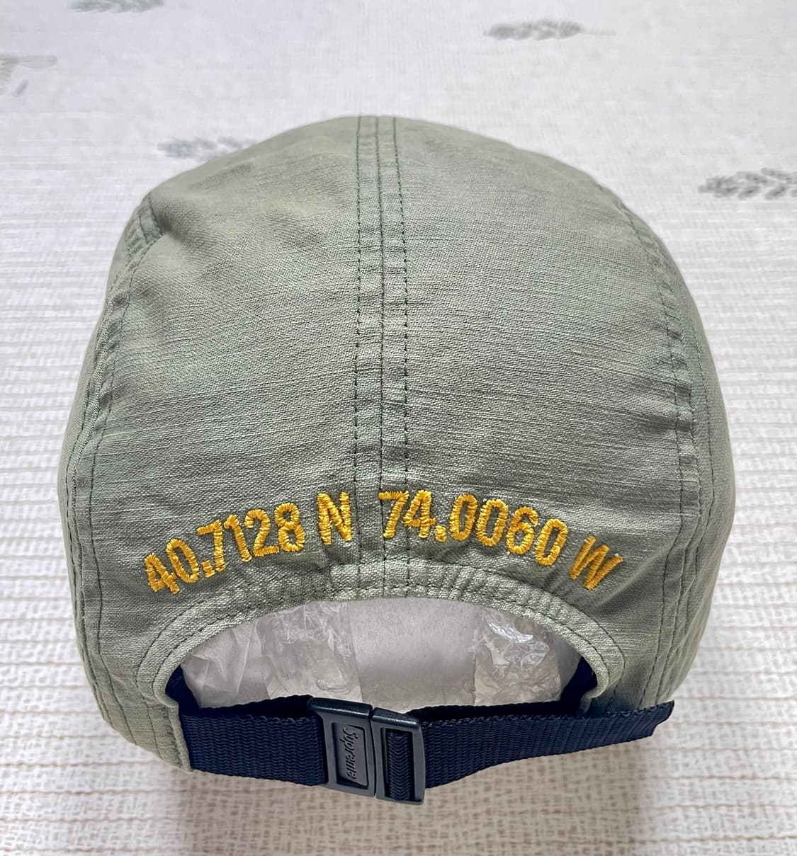 20fw 슈프림 밀리터리 캠프캡 올리브 상품이미지2