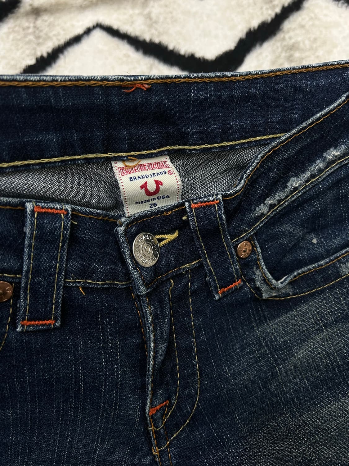 [26]트루릴리전 Joy 부츠컷/진청/스판 상품이미지4