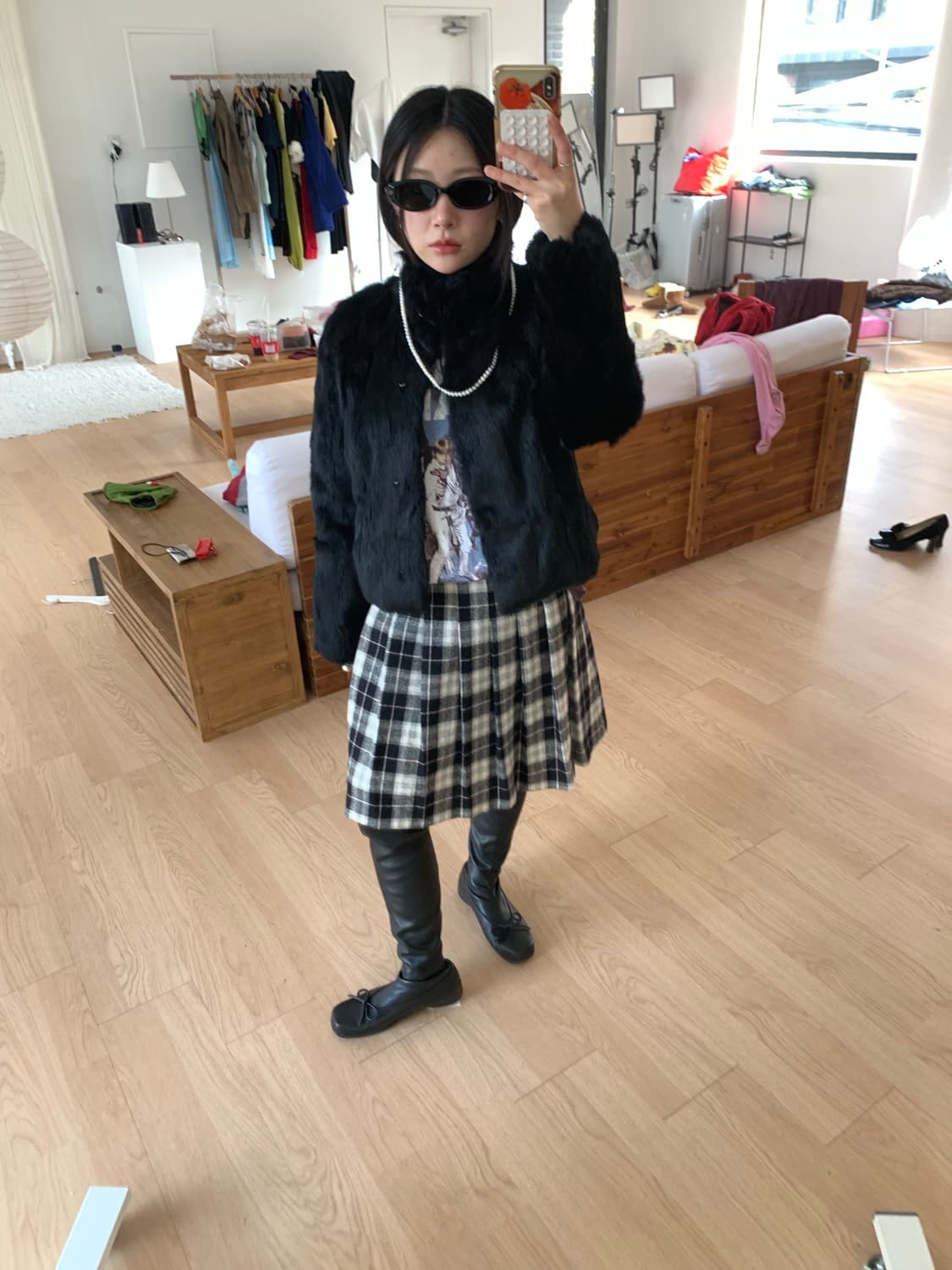 Short real fur jk  상품이미지3