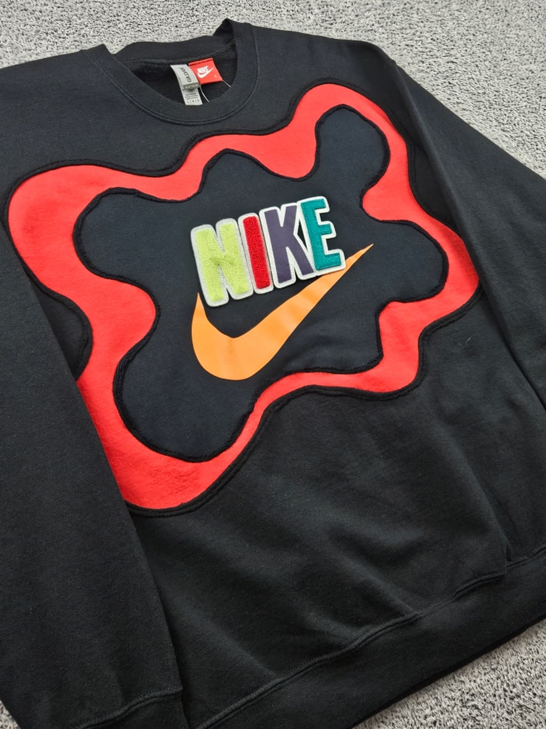 나이키 아플리케 커스텀 로고 맨투맨 스웻 셔츠 ( L ) / 9348 상품이미지6