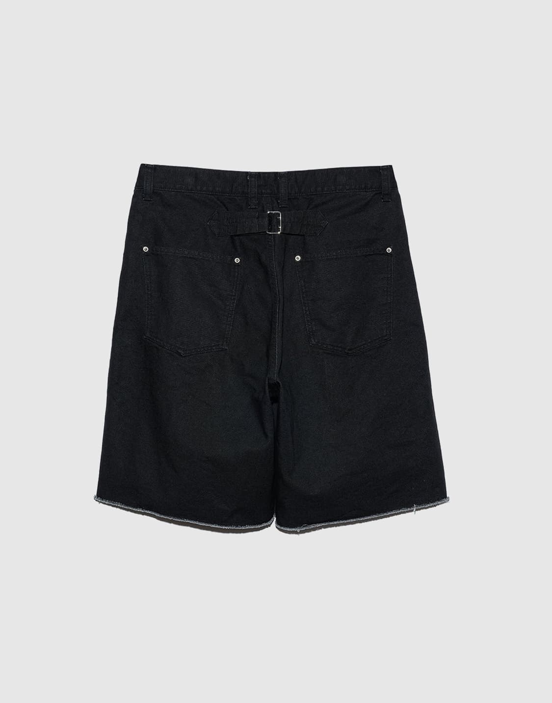 UW1191 DOUBLE KNEE DUCK SHORTS (BLACK) 상품이미지2