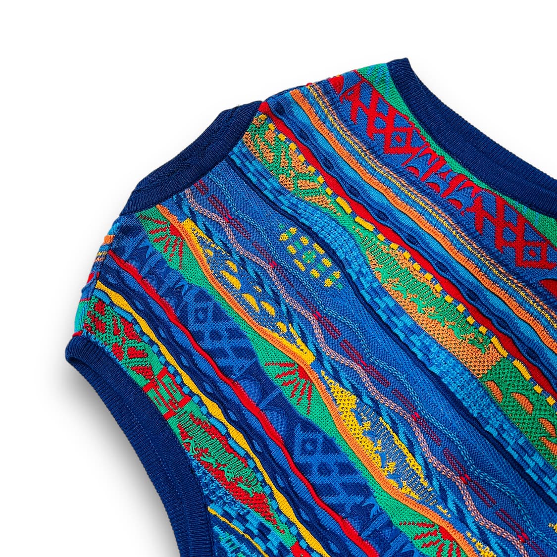 EMAROO 1990s 3D cable knit vest 상품이미지4