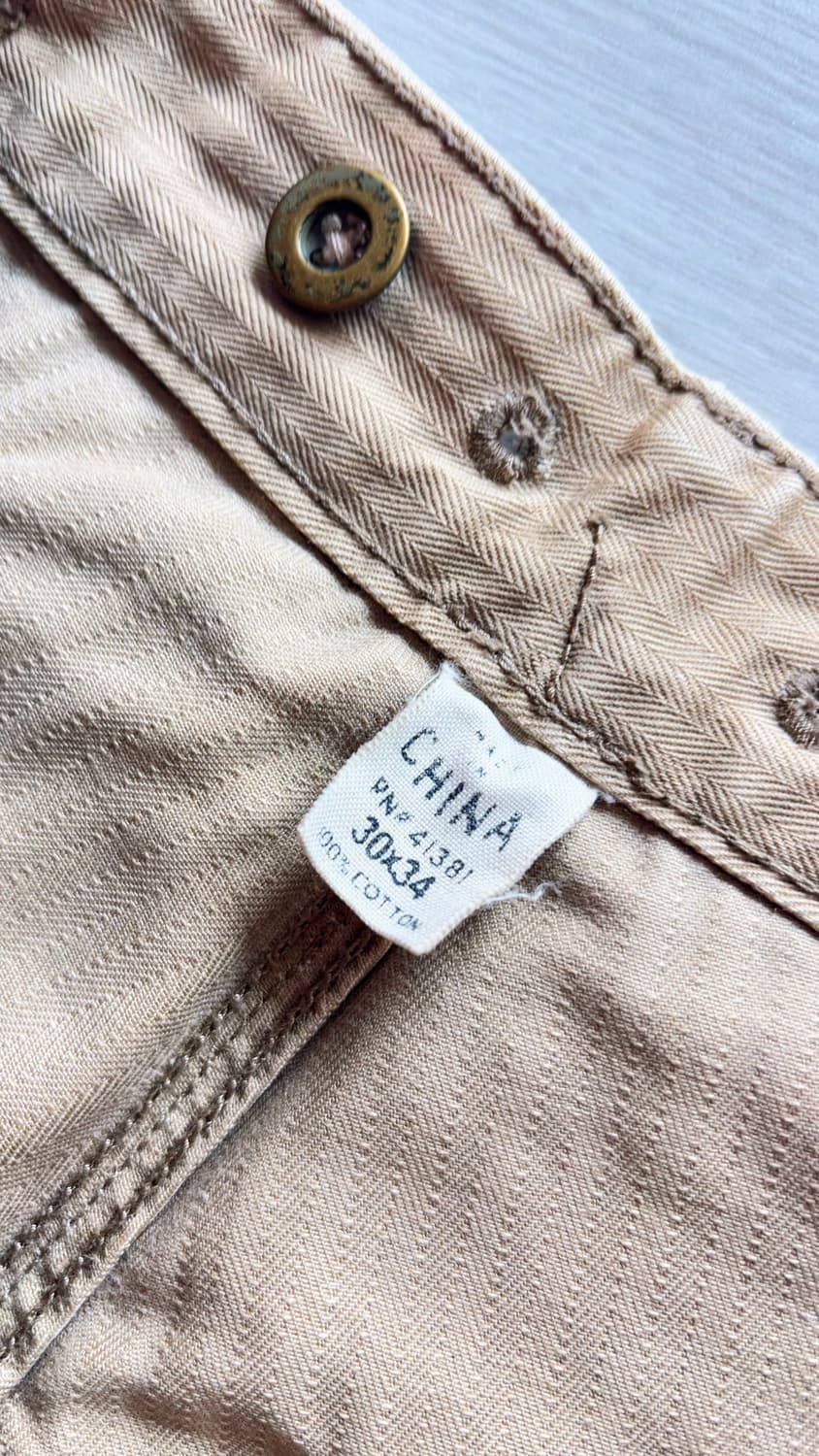 정품 더블알엘 RRL USN WW2 Monkey Pants 상품이미지5