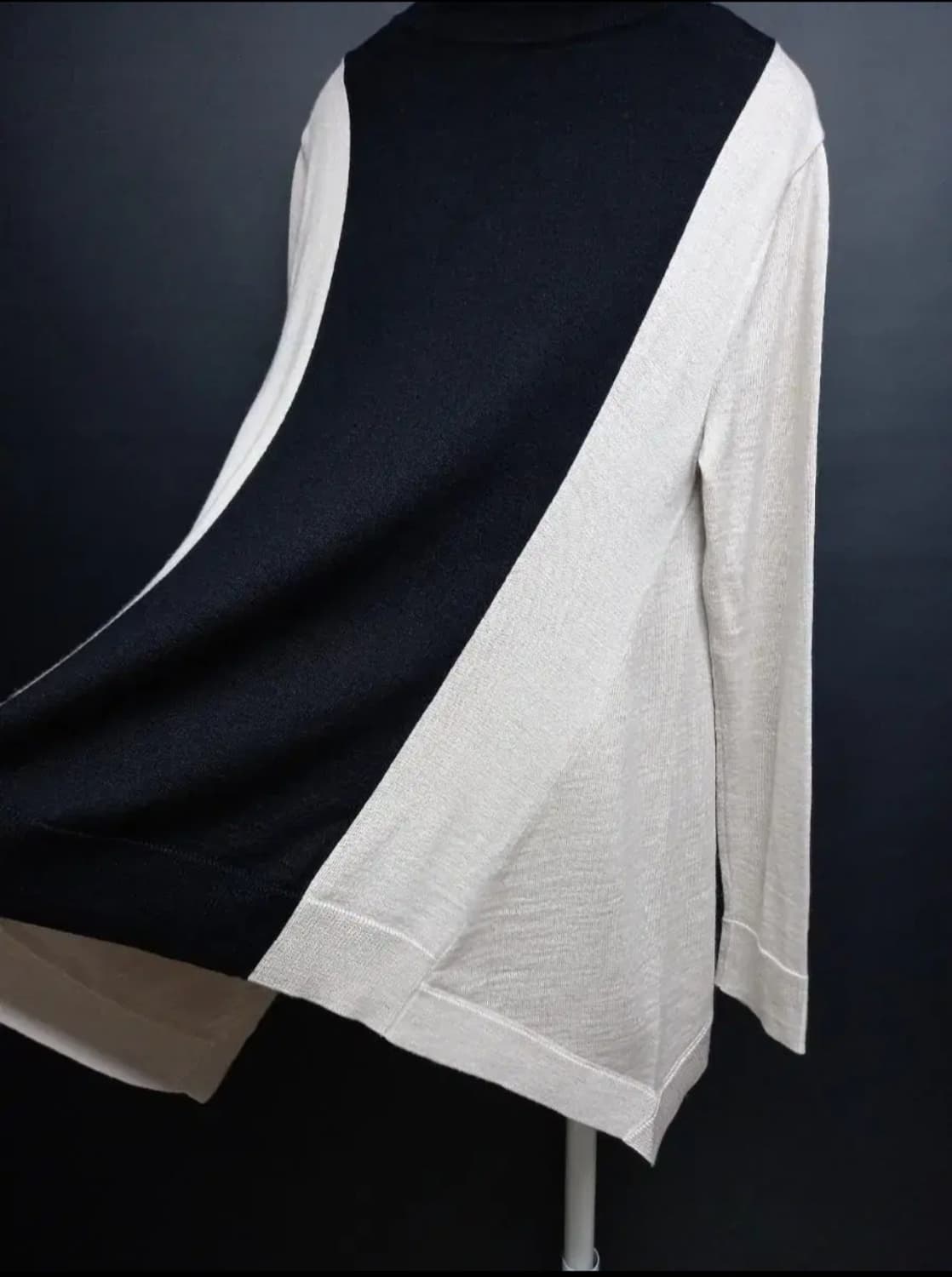 쏠레지아 춘추동 하이넥 광폭 롱 니트 블라우스 66 상품이미지8