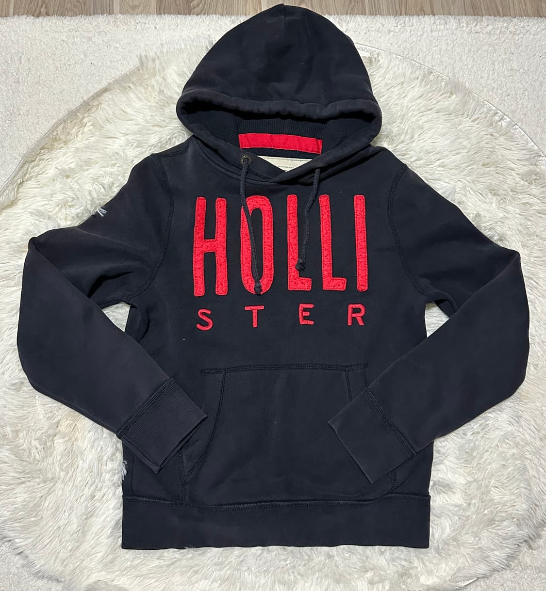 홀리스터 빅로고 후드티 M 상품이미지1