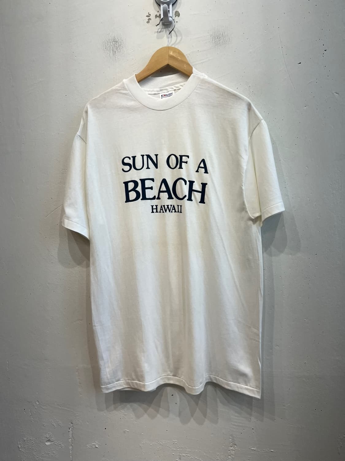 90s Hanes 'Sun OF A BEACH' 하와이 빈티지 티셔츠 상품이미지1