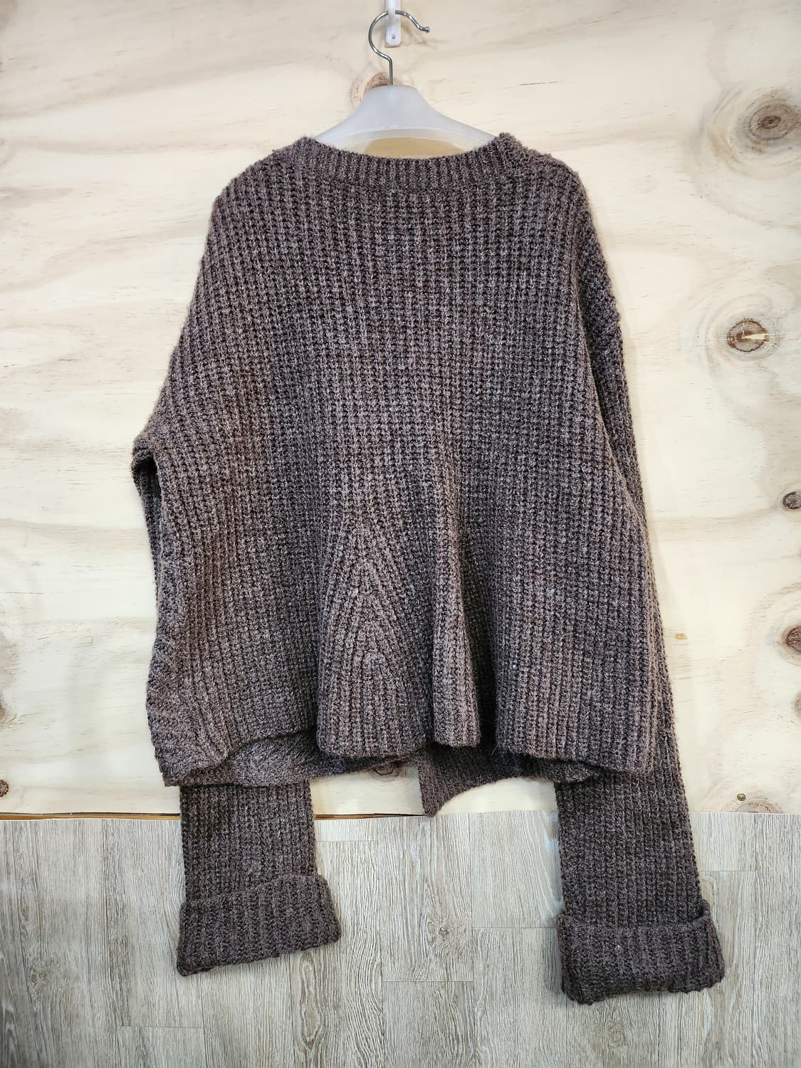 550) 여성 브이넥 니트 상품이미지2