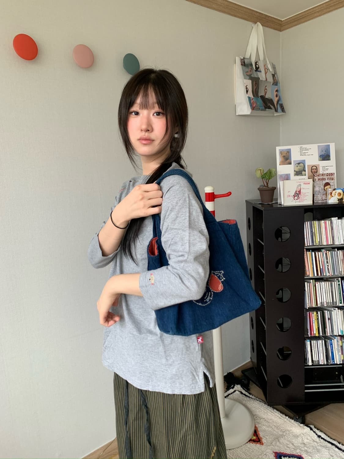 denim vegetable bag 상품이미지2