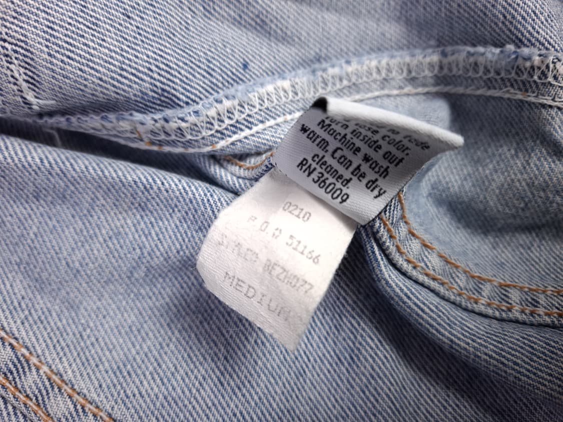 오리지날 80's 미국제조 CK 캘빈클라인 데님 트러커자켓 상품이미지5