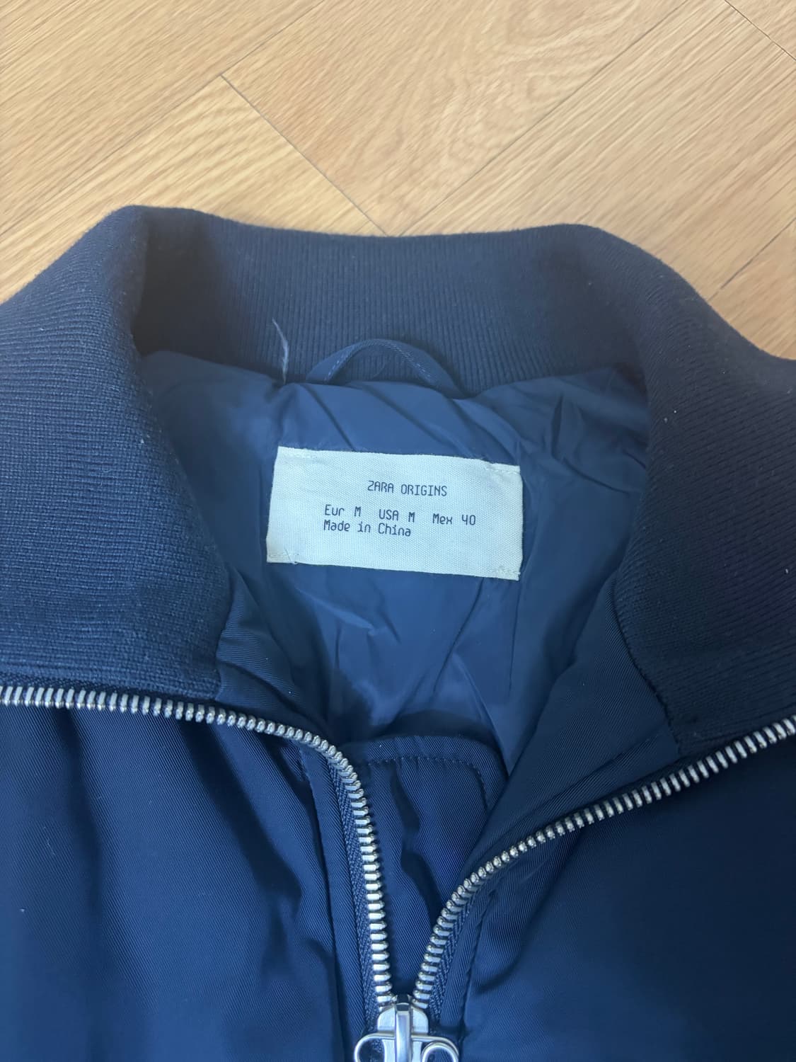 자라 오리진 크롭봄버 상품이미지4