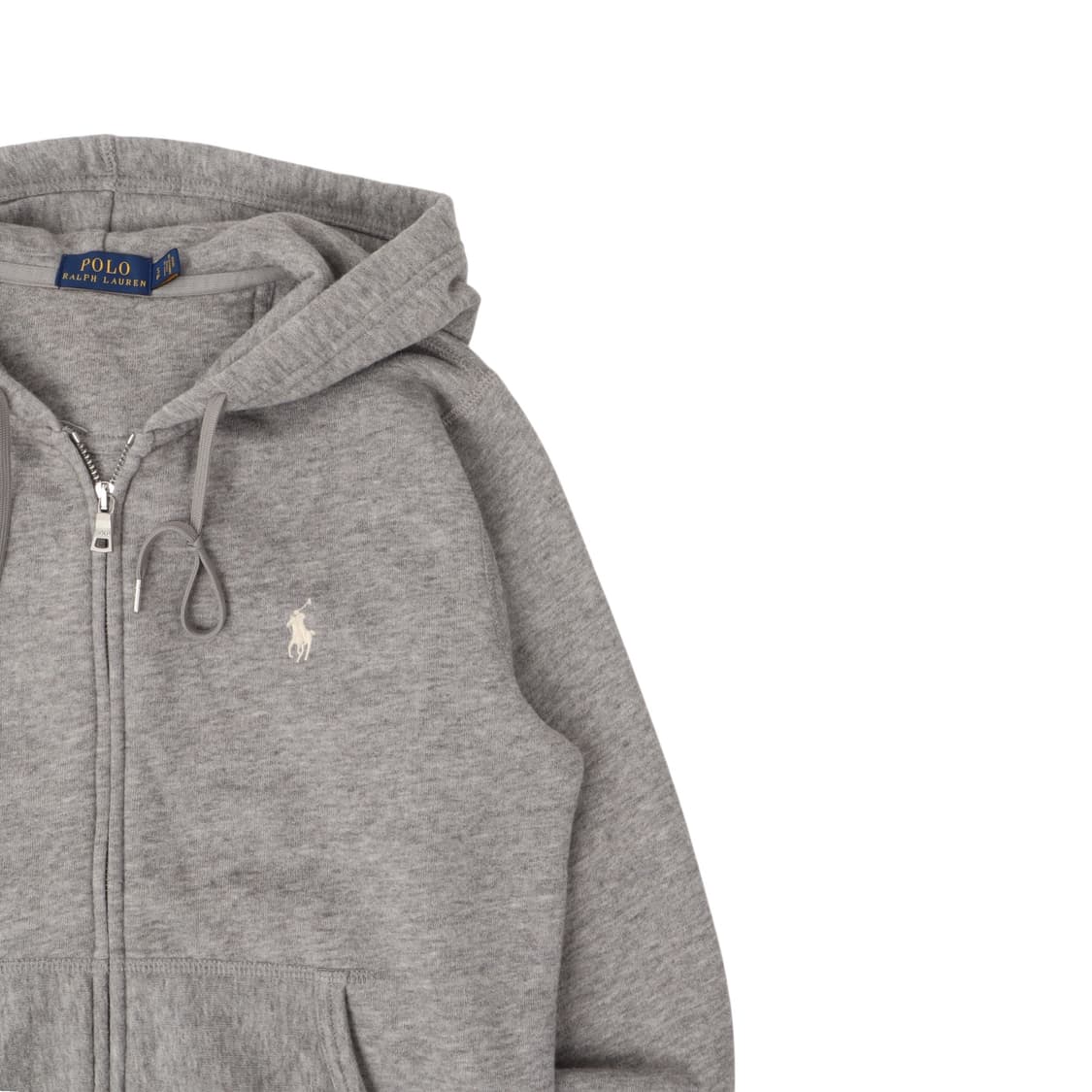 폴로 랄프로렌 그레이 후드집업 상품이미지3
