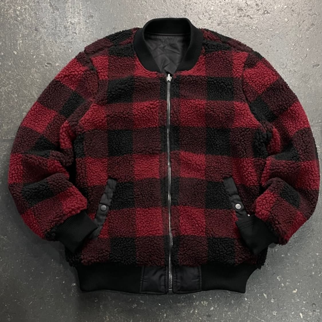 (새상품) 105 지프 리버시블 후리스 점퍼 상품이미지5