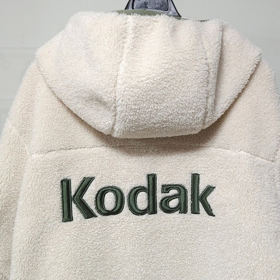 95 Kodak 코닥 플리스 후리스 자켓 아이보리 상품이미지4