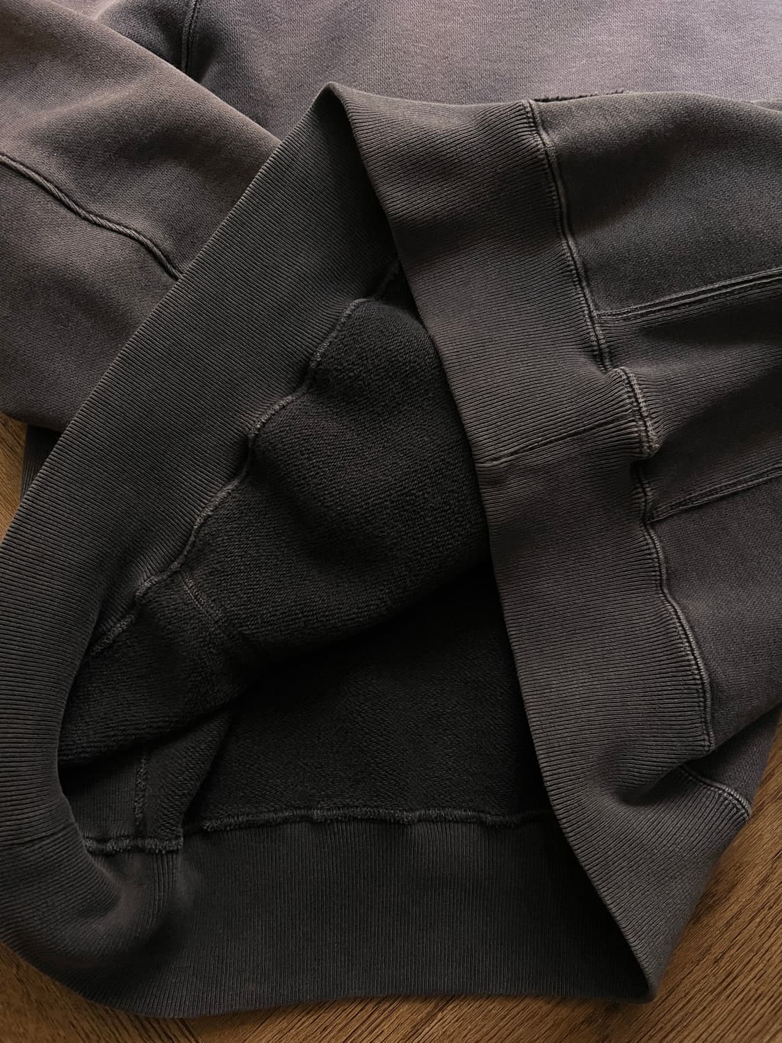 [XL]REMI RELIEF 레미릴리프 퍼플 페이딩 후드 티셔츠 상품이미지5