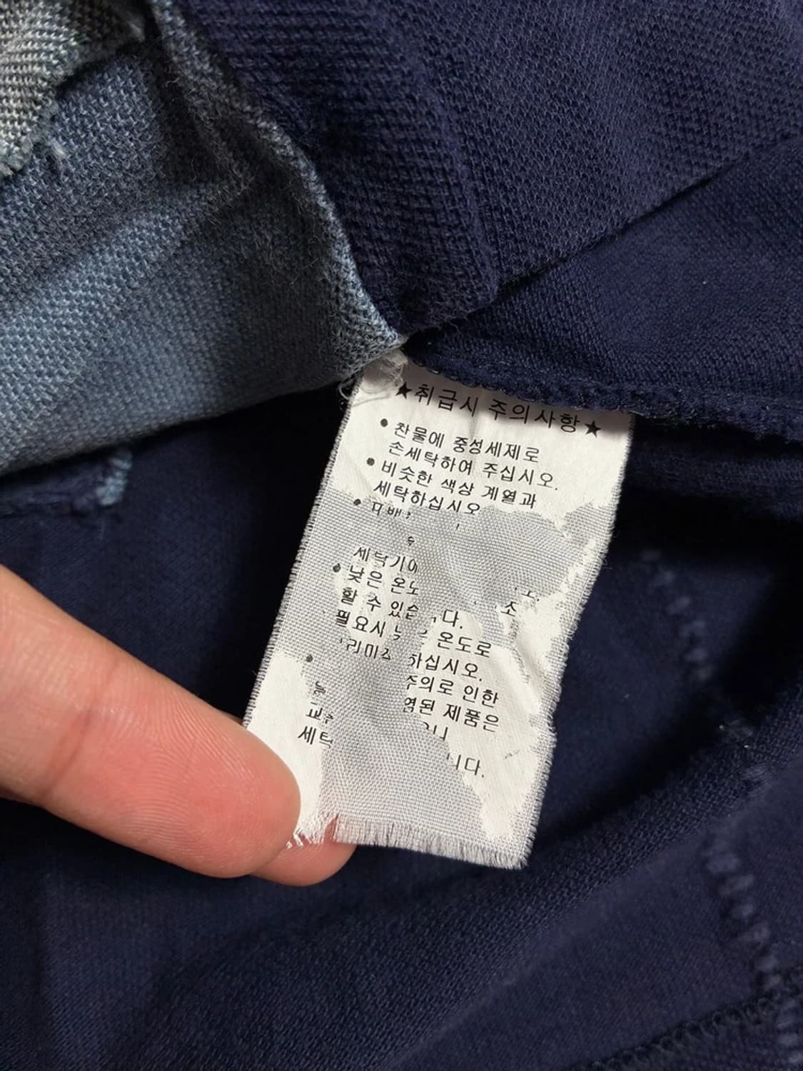 랄프로렌 빈티지 패치워크 코튼 폴로 반팔 티셔츠 R1574 상품이미지6